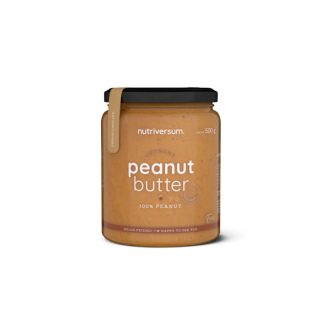 Nutriversum Peanut Butter CRUNCHY ropogós mogyoróvaj 500g
