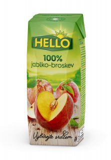 Hello ALMA-ŐSZIBARACK gyümölcslé 100% 250ml