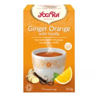 Yogi bio narancsos gyömbér tea 17 db