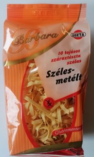 Barbara SZÉLESMETÉLT gluténmentes tészta 200g (OÉTI:1541/2006)
