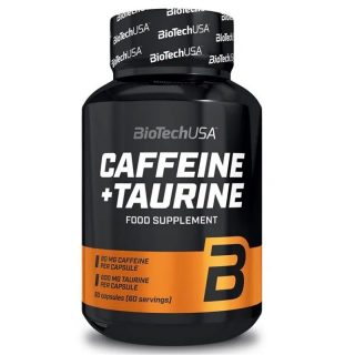 Biotech caffeine and taurin kapszula 60db