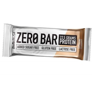 Biotech Zero bar CAPPUCCINO ízű gluténmentes protein szelet 50g