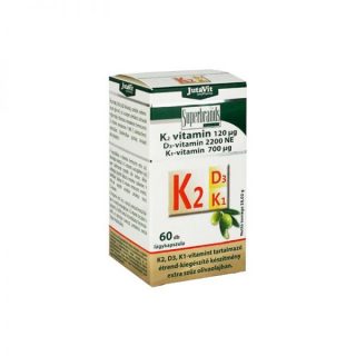 Jutavit k2+d3+k1 vitamin lágykapszula 60db