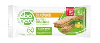 Abonett gluténmentes SANDWICH SAJTOS-SNIDLINGES 26g