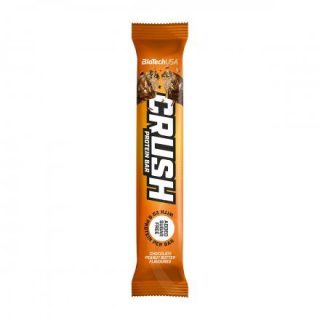 Biotech CRUSH protein szelet csokoládé-mogyoróvaj 64g