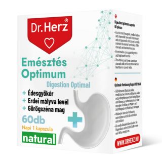 Dr. Herz Emésztés Optimum vegán 60 db kapszula