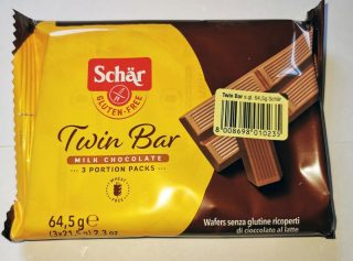 Schar gluténmentes Twin Bar 64,5g (OÉTI:10885/2012)