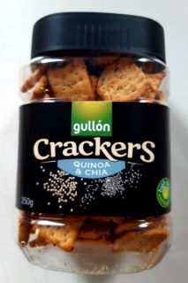 Gullon Crackers quinoával és chia maggal 250g