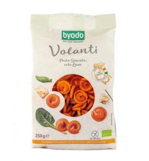Byodo Bio Volanti - vörös lencse gluténmentes tészta 250g