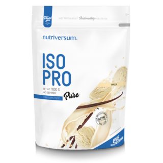 Nutriversum Iso Pro gluténmentes fehérjepor VANÍLIA 1000g