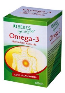 Béres omega-3 lágyzselatin kapszula 60db