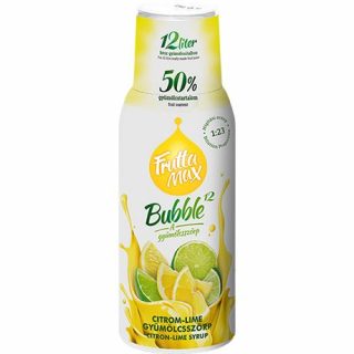 Fruttamax bubble citrom-lime light 500ml