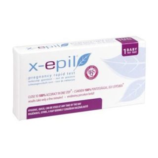 X-epil terhességi gyorsteszt csík 1 db