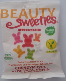 Beauty sweeties vegán gluténmentes gumicukor NYUSZI 125g
