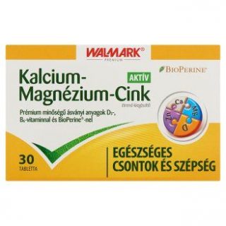 Walmark kalcium+magnézium+cink aktív  30db
