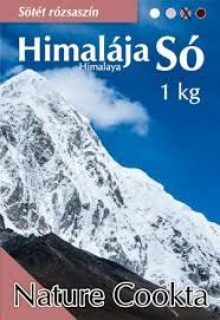 Nature Cookta Himalája sötét rózsaszín Kristálysó 1kg