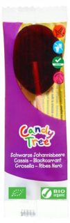 Candy tree bio  cukormentes és gluténmentes nyalóka feketeribizli ízű 12g
