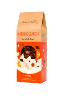 Mendula granola CHOCOLATE LOVER gluténmentes hozzáadott cukormentes 300g