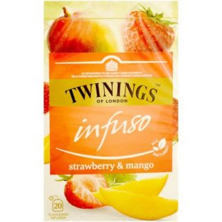 Twinings mangó és eper herbatea 40g