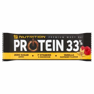 Sante go on  NUTRITION protein szelet 33% fehérjével VANÍLIA-MÁLNA 50g