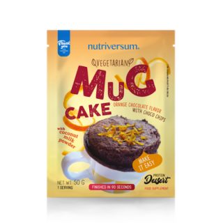 Nutriversum MUG CAKE narancsos csokoládés magas fehérjetartalmú bögrés sütemény 50g