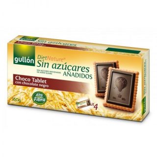 Gullón CHOCO TABLET étcsokis keksz édesítőszerrel 150g