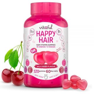 Vitaful Happy Hair Hajvitamin gumivitamin 120 db