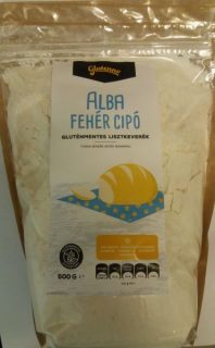 Glutenno Alba gluténmentes fehér cipó lisztkeverék 500g (OÉTI:K/291/2016)