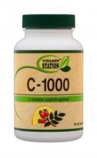 Vitamin station c-vitamin csipkebogyóval 120db
