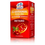 1x1 Vitaday c-vitamin 1000 mg+d3-vitamin+csipkebogyó retard 50db