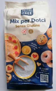 Nutri Free Mix per Dolci gluténmentes sütemény lisztkeverék 1000g (OÉTI:K/17/2014)