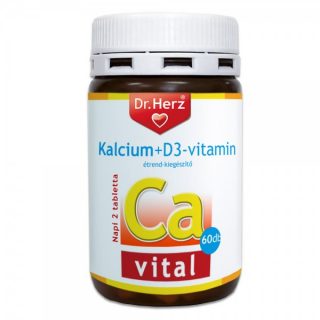 DR Herz Kalcium+D3 vitamin 60 db tabletta