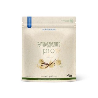 Nutriversum VEGAN PEA&RICE - Borsó és Rizs Protein VANÍLIA ízű  500g