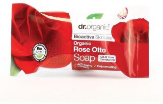 Dr. Organic bio rózsa szappan 100g
