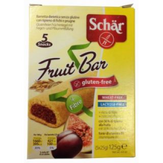 Schar gluténmentes Fruit bar fügével 125g (OÉTI:K/282/2016)
