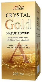 Vita Crystal gold natur power nano gold aranykolloid 200ml