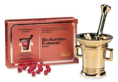 Bio-Karotin E-vitamin - Tökéletes kombináció a bőr számára