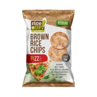 RICE UP PIZZÁS gluténmentes barnarizs chips 60g