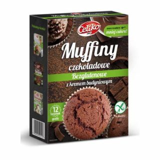 Celiko gluténmentes MUFFIN lisztkeverék étcsokoládé darabokkal és pudinggal 310g