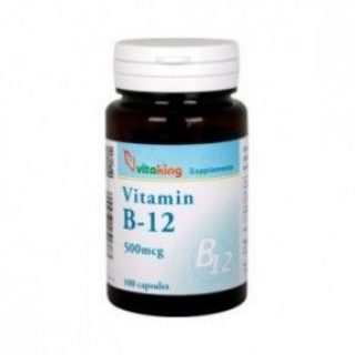 VitaKing B-12 vitamin 500mg kapszula 100db