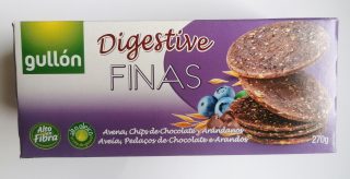 Gullón Digestive ÁFONYÁS keksz csoki darabokkal 270g