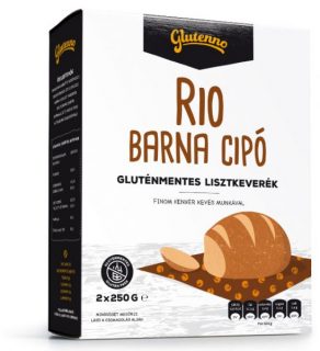 Glutenno Rio gluténmentes barna cipó lisztkeverék 500g (OÉTI:K/288/2016)