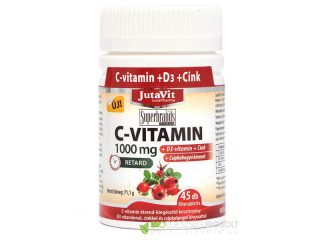 Jutavit c-vitamin+d3 1000 mg tabletta  45 db