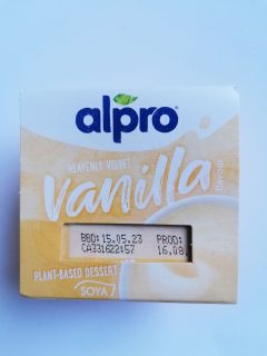 Alpro gluténmentes szójadesszert vanília 125g