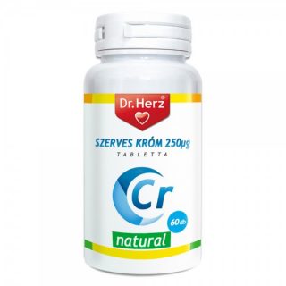 DR Herz Szerves Króm-pikolinát 250 µg 60 db tabletta