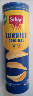 Schär Curvies gluténmentes chips ORIGINAL 170g