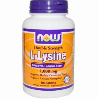 Now l-lysine tabletta 1000mg 100db