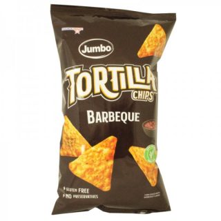 Jumbo Tortilla gluténmentes chips BARBEQUE 100g