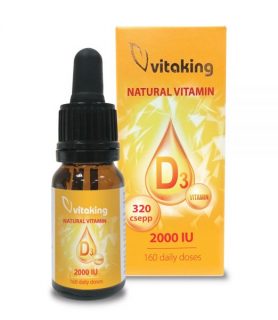 Vitaking natural D3 csepp 20ml