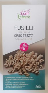 Szafi REFORM gluténmentes tészta ORSÓ - FUSILLI 200g